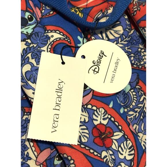 Vera Bradley Disney Stitch Monstera Paisley Large Backpack Bag Travel EXACT main image 13